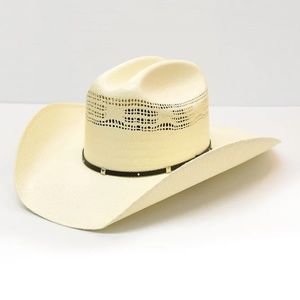 Stetson Stallion Straw Western Rodeo Hat  Size L Color Natural